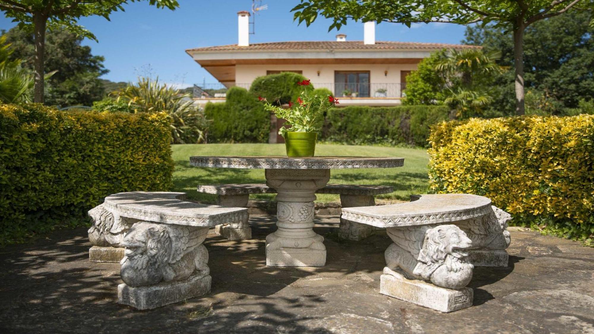 Rural Mas Vila Fogás de Tordera Buitenkant foto