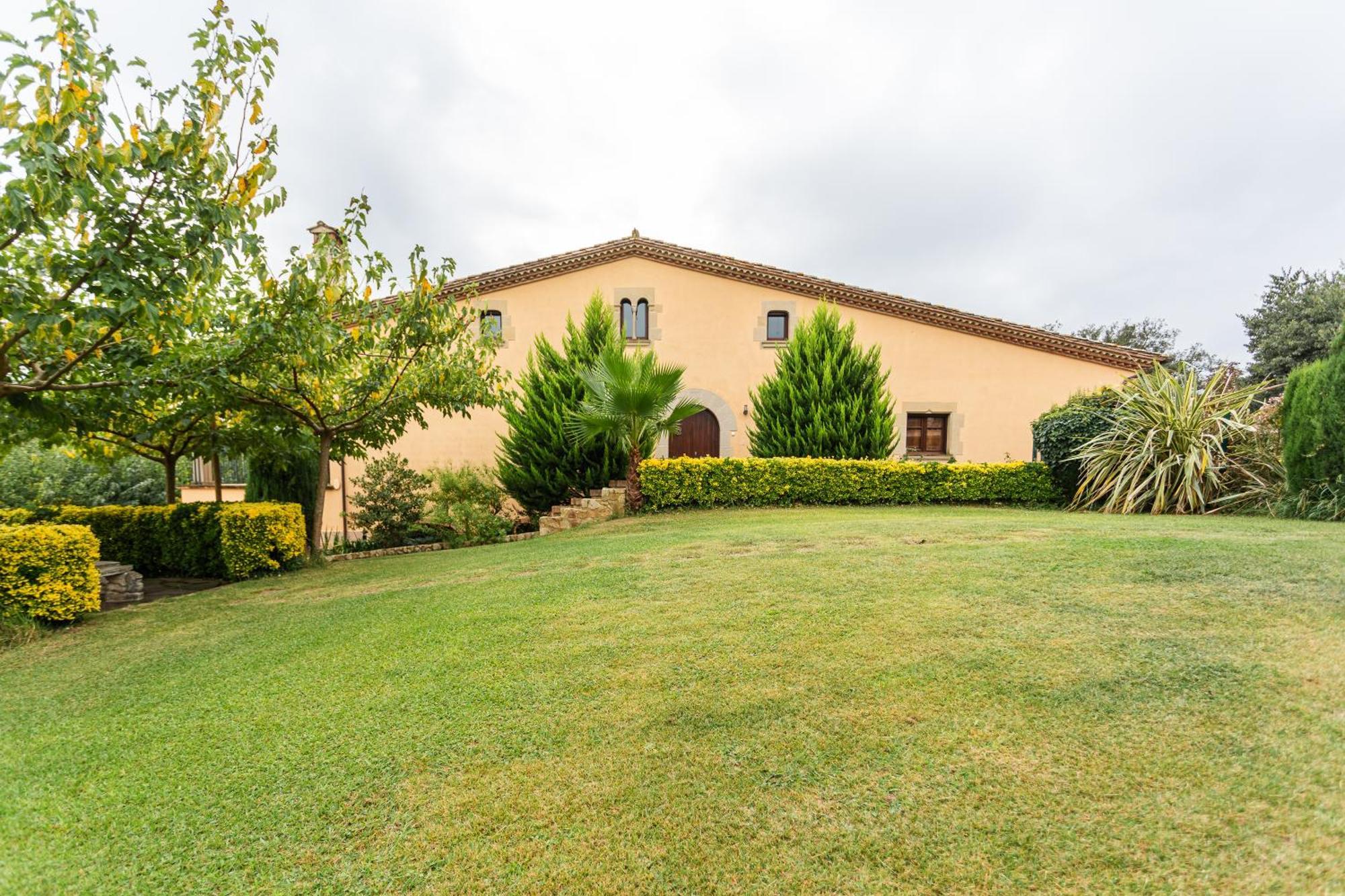 Rural Mas Vila Fogás de Tordera Buitenkant foto