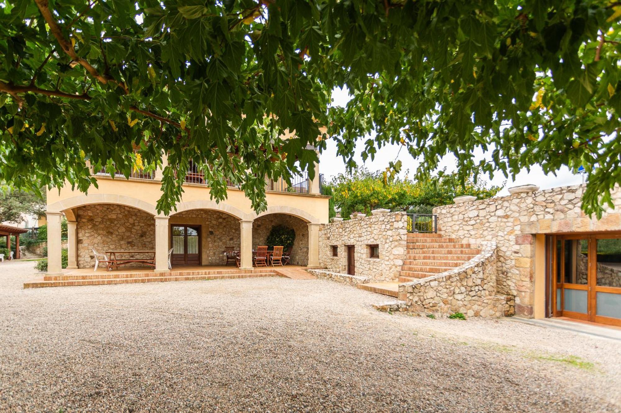 Rural Mas Vila Fogás de Tordera Buitenkant foto