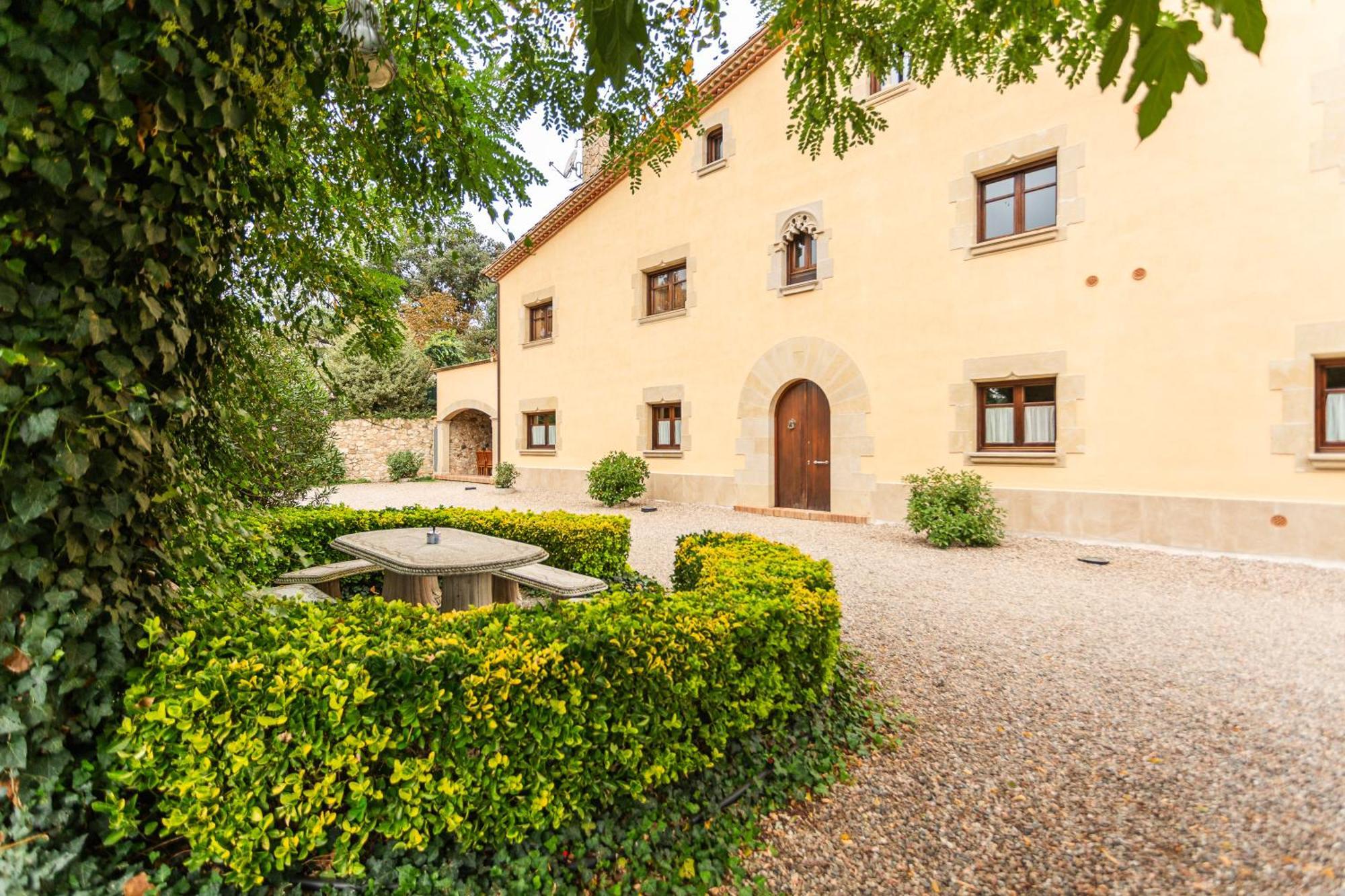 Rural Mas Vila Fogás de Tordera Buitenkant foto